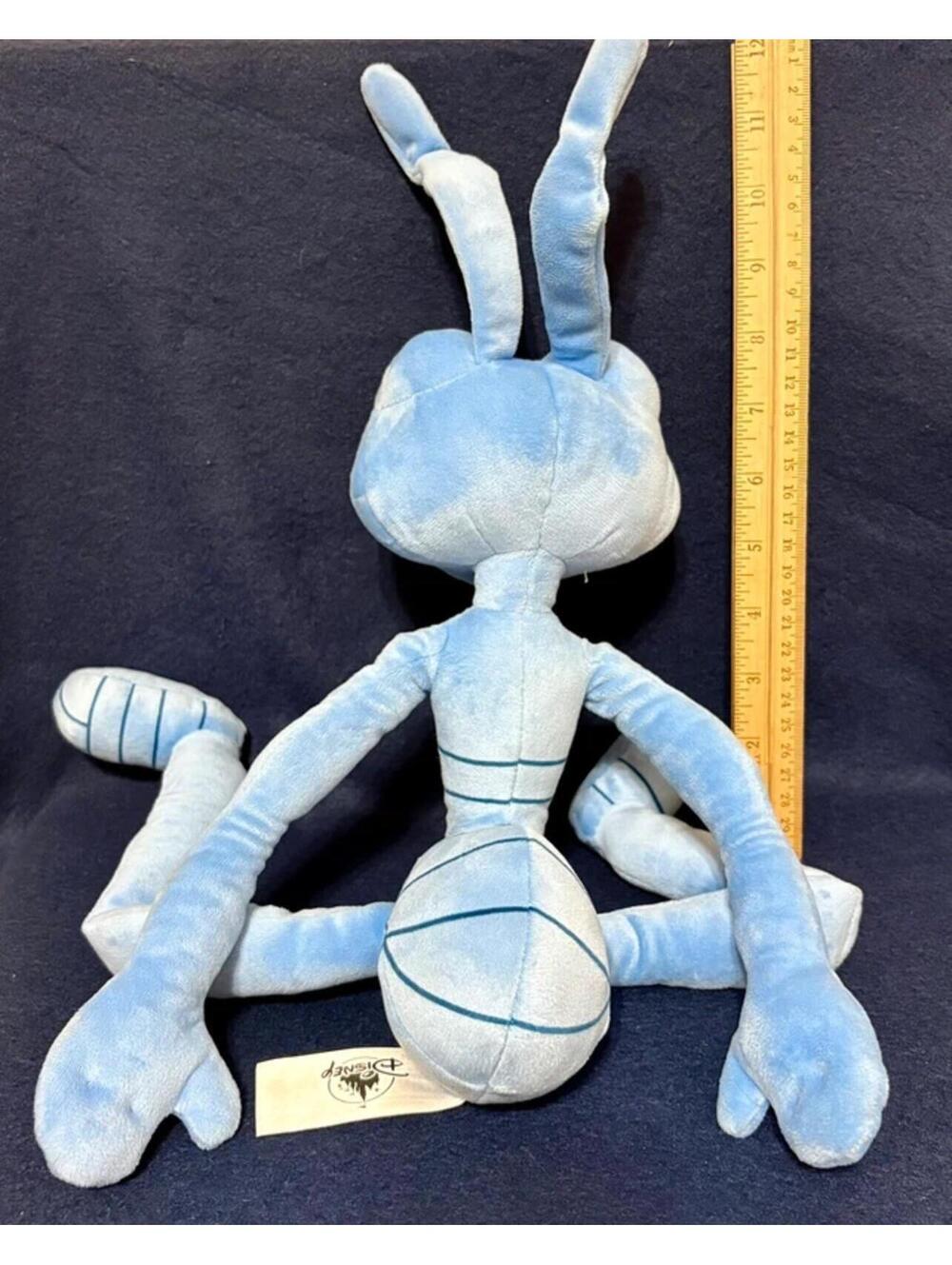 Disney Pixar A Bug's Life Flick Large 18" Blue Ant Plush Doll Rare Character - Picture 2 of 2